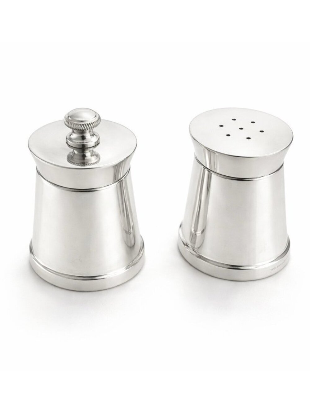 Tiffany & Co Salt Shaker and Pepper Grinder Set in 925 Sterling Silver